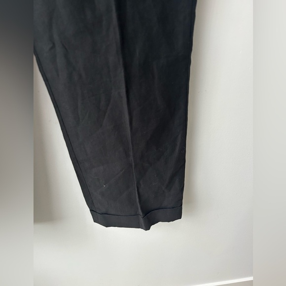 Comptoir des cotonniers linen wide leg ankle pant - Picture 5 of 12